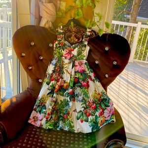 Dolce gabbana brand new Flora dress